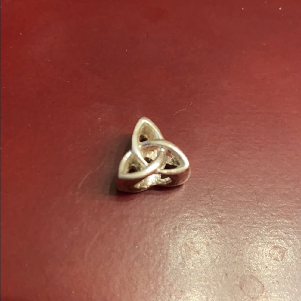 Celtic knot bracelet charm